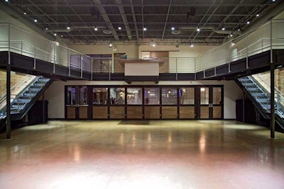 The venue offers opportunities for branding and access to Funktion One sound system.