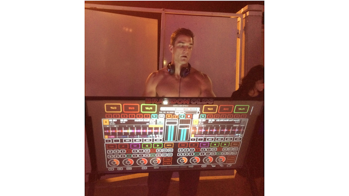 DJ Brandon Olds in Grand Cayman
