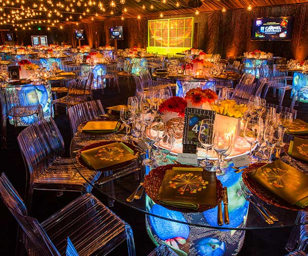Blueprint Studios designed and furnished the California of Sciences Big Bang Gala.