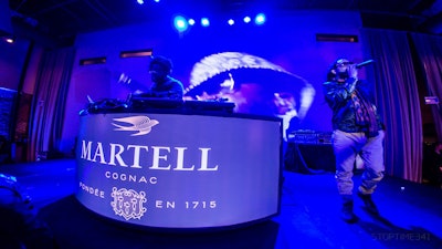 Martell Cognac sponsored the Vanguard Series featuring QuestLove.