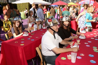 The premiere for Disney-Pixar’s movie Inside Out, which was held at the El Capitan Theatre in June 2015, included fun, interactive games that tested fans' emotions. Namevents created the station.