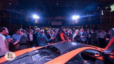 Our space allows for car shows such as the unveiling of the 2015 luxury McLaren model.