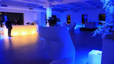 Venue57 - an #AESNYC venue - New Company Launch incorporating Built-In LED Lighting System