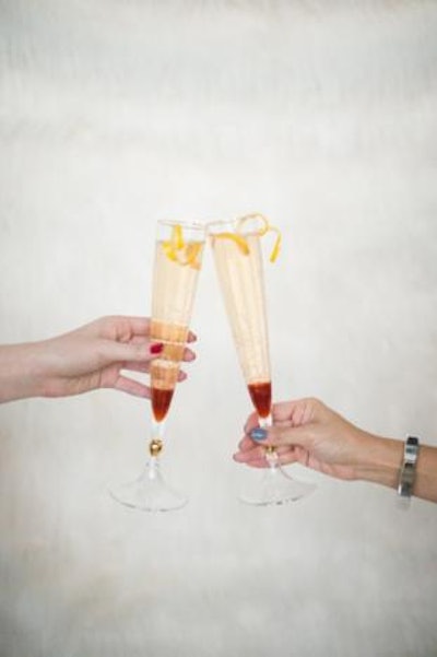 Champagne Cocktail From Evoke Events
