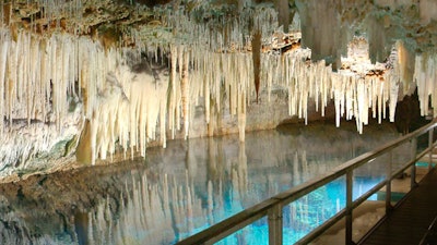 Formations look close but are actually 50 feet below the surface, a testimony to the incredible clarity of the lake.