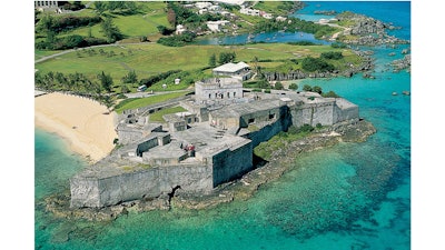 St Catherine Fort houses a museum and is one of Bermuda's most impressive structures.