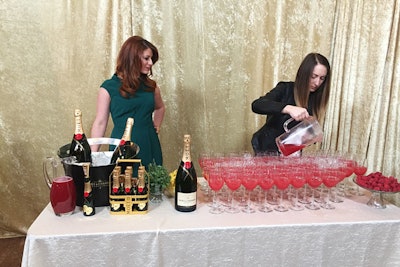 Local Los Angeles mixologist Karen Grill dreamed up the cocktail as part of a competition.