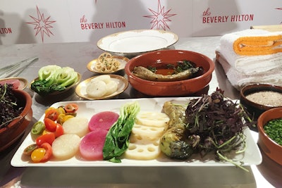 This year's appetizer salad will include more veggies than lettuce.