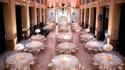 An elegant style for this reception.