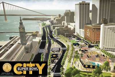 Super Bowl City will be open in downtown San Francisco from January 30 to February 7. Organizers added an extra weekend to the activation so locals can enjoy the Super Bowl celebrations before masses of tourists descend.