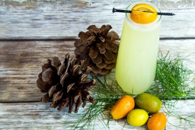 Winter Citrus Cocktail From Paramount Events
