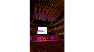 Koerner Hall offers amazing in-house lighting and audio/video capabilities.