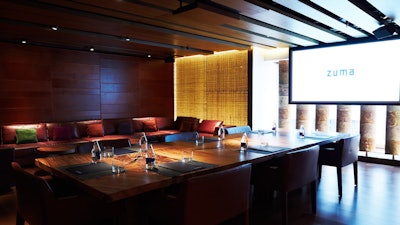 Boardroom layout.