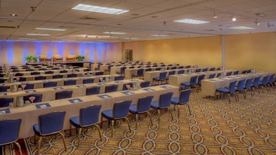 Bonsai Ballroom accommodates up to 125 (classroom).