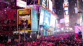2. New Year's Eve in Times Square