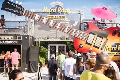 With the festival's expansion into Broward County, longtime sponsor Seminole Hard Rock Hotel & Casino in Hollywood will host its first on-site events.
