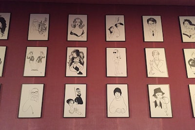 On display at the event will be 170 commissioned drawings showcasing filmmaking legends throughout history.