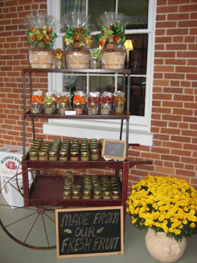 Apple-Theme Catering at Omni Bedford Springs Resort