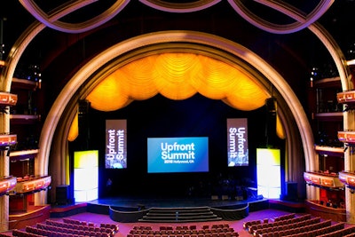 The Upfront Summit took over the Dolby Theatre, the home of the Oscars.