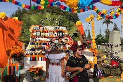 8. Dia de Los Muertos Celebration