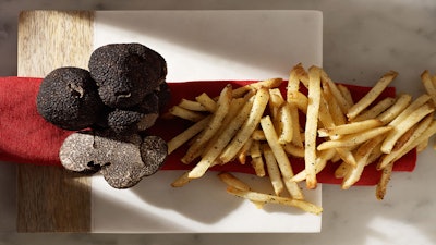 Elevate the simplest of menu offerings at Bouchon with the decadence of black truffles.