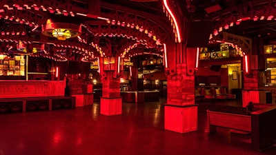 Flash Factory Dance Floor Red lighting