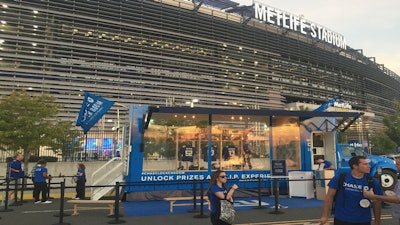 MKG for Chase. Chase Locker Room project at Metlife Stadium, New Jersey (2015)