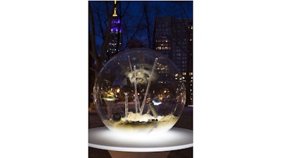 ADK for Madison Square Park Conservancy at Paula Hayes’ Gazing Globes in New York City (2015)