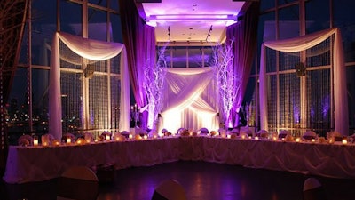 A social event at the Gaylord National Hotel
