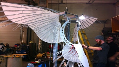Britney Spears wings production