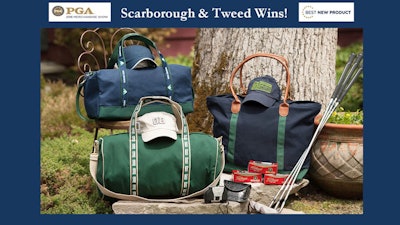 Scarborough & Tweed was voted Best New Product at the 2016 PGA Merchandise Show.