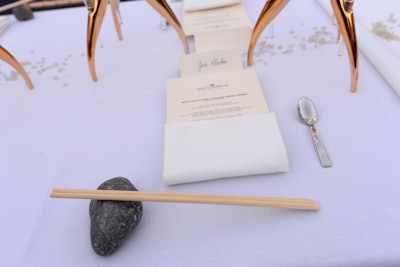 Nobu created dishes that paired with Moët champagnes.