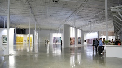 This 100,000 square-foot space can be transformed to accommodate museum quality exhibitions.