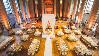 An overview of the Andrew W. Mellon Auditorium