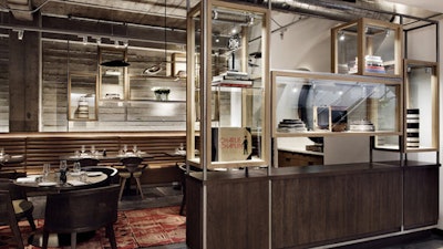 The NeueHouse Hollywood library. Photo: Emily Andrews