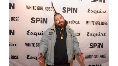 Instagram star The Fat Jewish walks the red carpet at SPiN Chicago’s grand opening party.