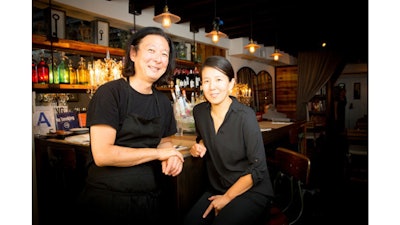 The talented chef Kenichi Tajima and his wife, Keiko, have taken over the quaint tasting room of Tastings Social.