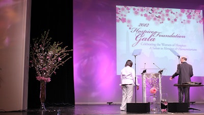A National Hospice Foundation event at the Gaylord National Hotel