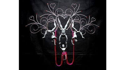 Custom aerial design for Pink