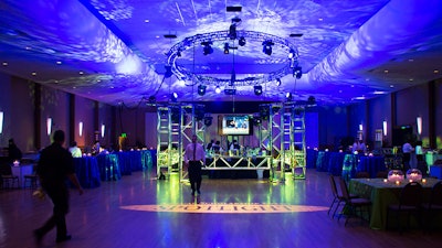 Beth Tfiloh Spotlight with event lighting by Excel Lighting Services