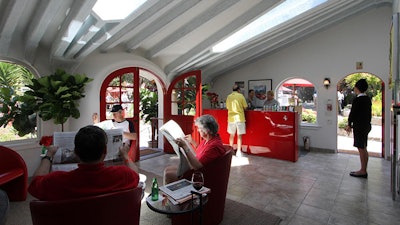 The Interior of Casa Ferrari Carmel: A welcome change from the typical Pebble Beach Concours. experience