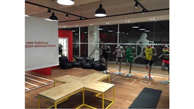 MKG for New Balance. Showroom for New Balance HQ project in Boston, Massachusetts (2016)