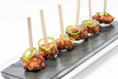 Railtown Catering's Chicken Karaage Canape