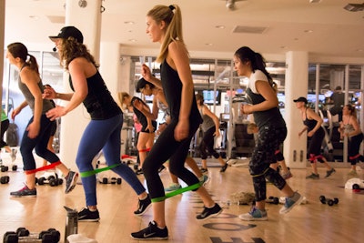 Equinox gyms host group workouts that can take place over the course of an hour or several weeks.