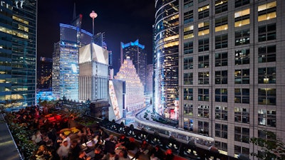 St. Cloud is a versatile indoor/outdoor rooftop near Bryant Park with unrivaled views of Times Square.