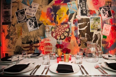 For a Bacardi pop-up in October 2015, the designer transformed a Toronto restaurant into a color-drenched space that recalled a Cuban paladar (aka family-style restaurant).