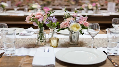 Houston Hall dinner party