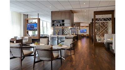 Our hotel’s M Club Lounge is the perfect place for elite members to gather.