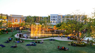 Guests enjoyed the Green at the Americana at Brand