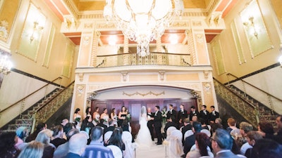 The Grand Lobby—an intimate setting for up to 100 guests.